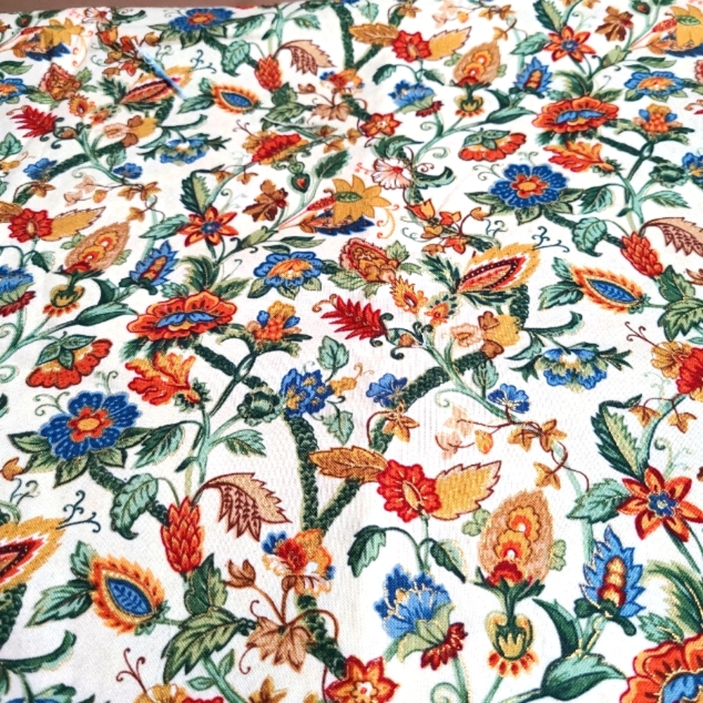 Rare Makower UK England Cotton #3230 Jacobean Tapestry Quilting/Sewing Fabric